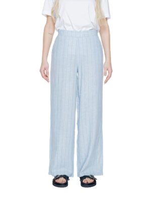 Vero Moda Blue Linen Jeans & Pant