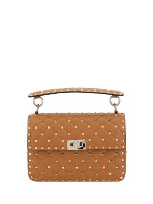 Valentino Garavani Rockstud Spike Leather Shoulder Bag