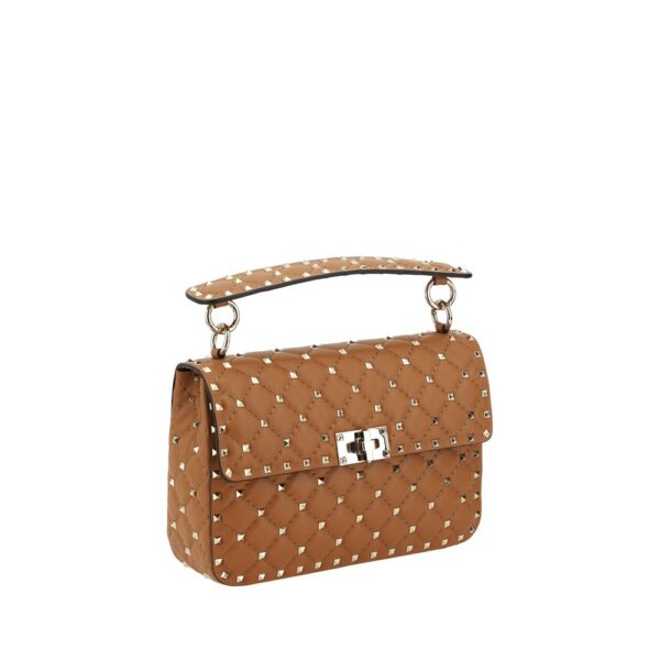 Valentino Garavani Rockstud Spike Leather Shoulder Bag - Image 2