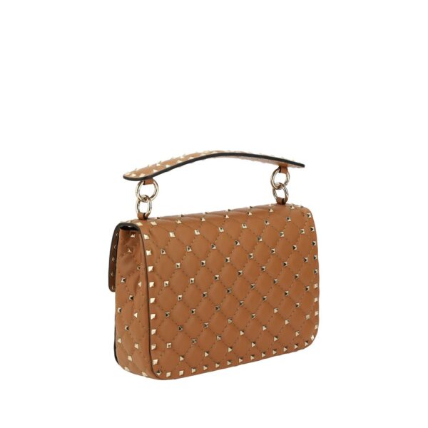 Valentino Garavani Rockstud Spike Leather Shoulder Bag - Image 3