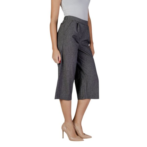 Vero Moda Black And White Polyester Jeans & Pant - Image 3