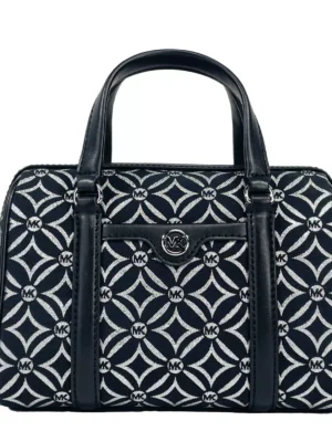 Michael Kors Small Leather Duffle Crossbody Bag Black