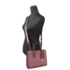 Michael Kors Mirella Small Top Zip Crossbody Tote Bag Oxblood - Image 3
