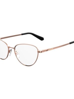 Love Moschino Gold Metal Frames