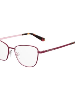 Love Moschino Red Metal Frames