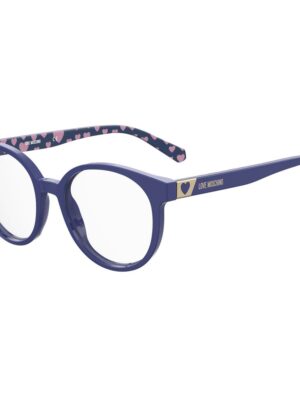 Love Moschino Blue Acetate Frames