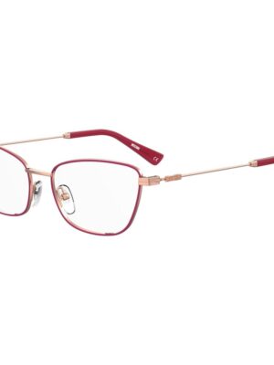 Moschino Burgundy Metal Frames