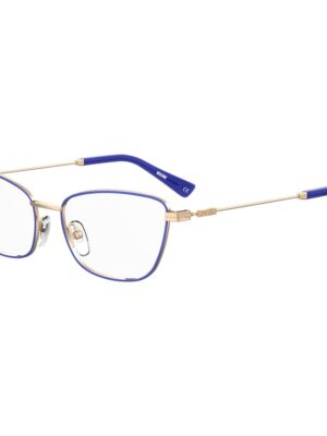 Moschino Blue Metal Frames