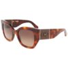 Salvatore Ferragamo Brown Acetate Sunglasses