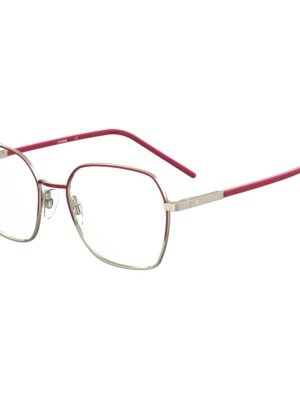 Love Moschino Red Metal Frames