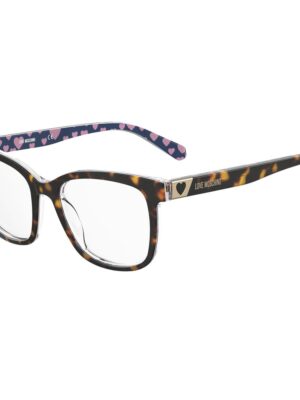 Love Moschino Brown Acetate Frames