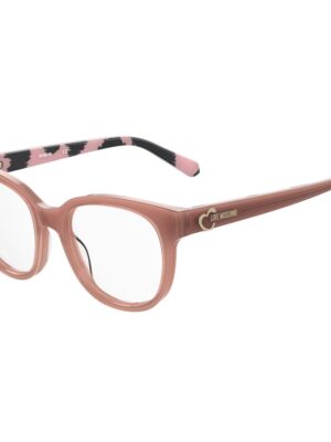 Love Moschino Orange Acetate Frames