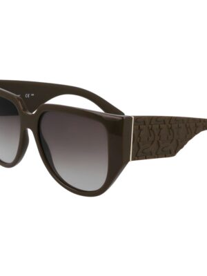 Ferragamo Green Bio Injected Sunglasses