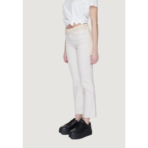 Vero Moda Beige Cotton Jeans & Pant - Image 5