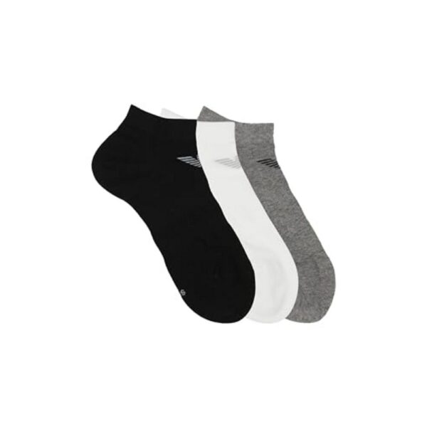 Emporio Armani Underwear Gray Cotton Sock - Image 2