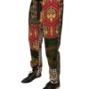Dolce & Gabbana Multicolor Patchwork Men Dress Pants - Image 3