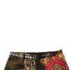 Dolce & Gabbana Multicolor Patchwork Men Dress Pants - Image 5