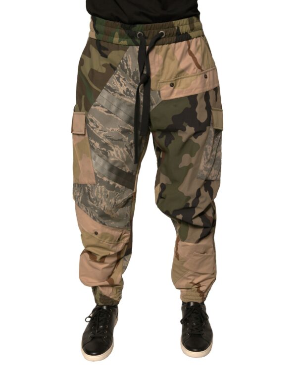Dolce & Gabbana Multicolor Camouflage Jogger Sweatpants Pants - Image 2