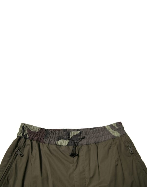 Dolce & Gabbana Multicolor Camouflage Jogger Cargo Pants - Image 5