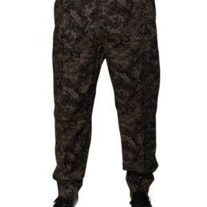 Dolce & Gabbana Multicolor Camouflage Men Dress Pants