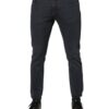 Dolce & Gabbana Dark Gray Cotton Skinny Denim Jeans