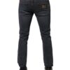 Dolce & Gabbana Dark Gray Cotton Skinny Denim Jeans - Image 4