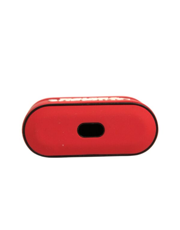 Dolce & Gabbana Red PVC Embossed Logo Plaque Holder Airpods Case - Image 5
