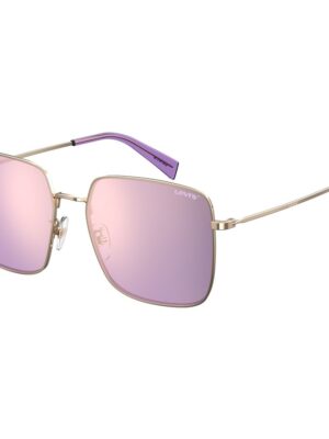 Levi's Rose Gold Metal Sunglasses