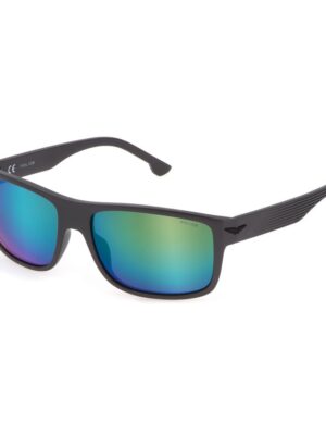 Police Gray Injected Sunglasses