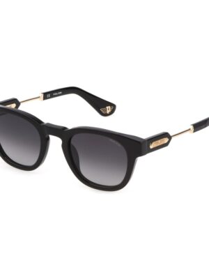 Police Black Plastic Sunglasses