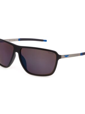 Police Gray Plastic Sunglasses