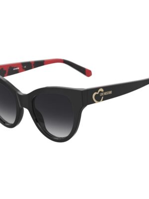 Love Moschino Black Acetate Sunglasses