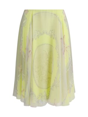 Versace Medusa Midi Skirt