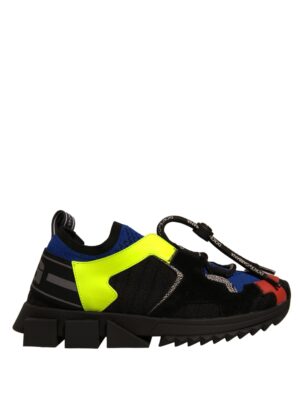 Dolce & Gabbana Multicolor Low Top Sorrento Sneakers Shoes