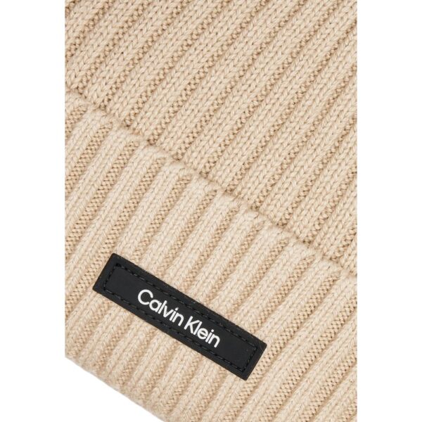 Calvin Klein Beige Organic Cotton Hats & Cap - Image 3