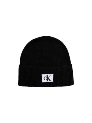 Calvin Klein Jeans Black Acrylic Hats & Cap