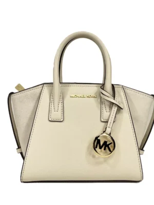 Michael Kors Avril XS Cream Satchel Crossbody Bag Purse