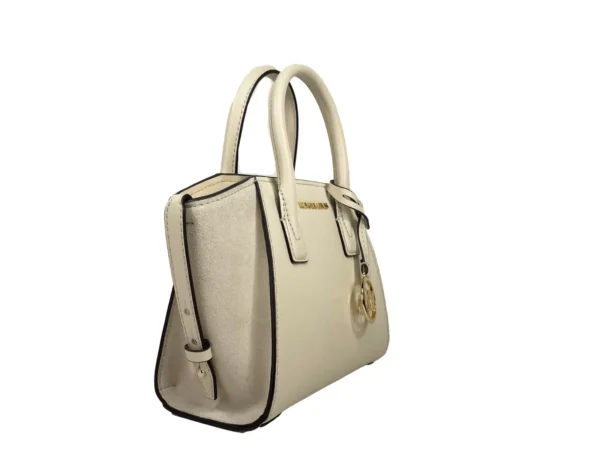Michael Kors Avril XS Cream Satchel Crossbody Bag Purse - Image 2