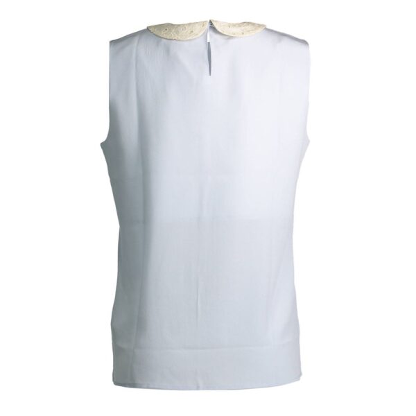 Gant Light Blue Silk Women Top - Image 2