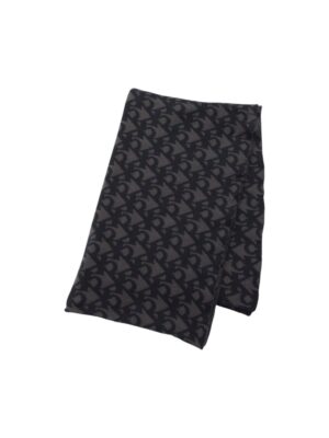Calvin Klein Jeans Black Recycled Polyester Scarf