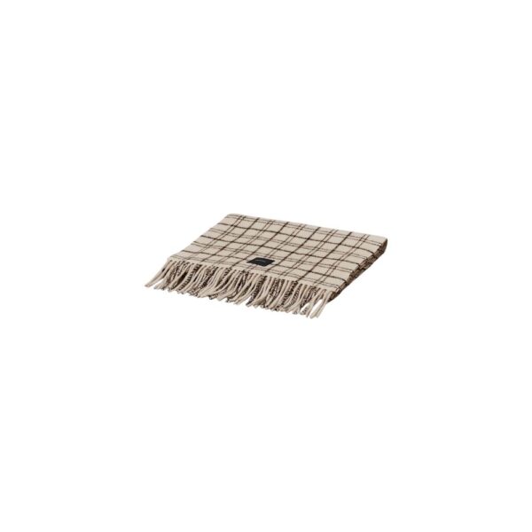 Calvin Klein Beige Wool Scarf - Image 2