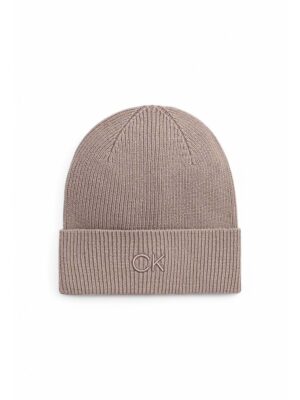 Calvin Klein Beige Organic Cotton Hat