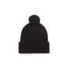 Calvin Klein Black Alpaca Leather Hat - Image 2