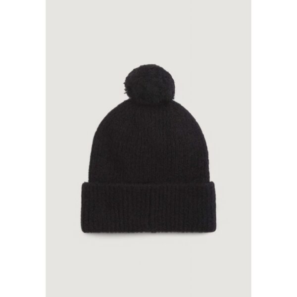 Calvin Klein Black Alpaca Leather Hat - Image 3