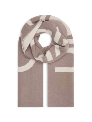Calvin Klein Beige Wool Scarf
