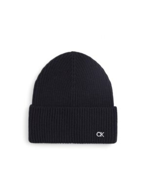 Calvin Klein Black Wool Hat