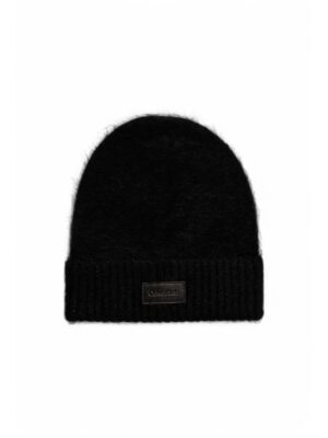 Calvin Klein Black Alpaca Leather Hat