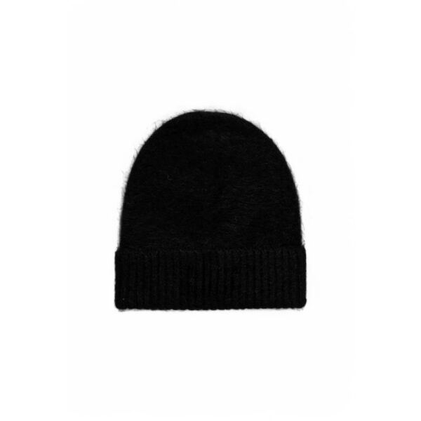 Calvin Klein Black Alpaca Leather Hat - Image 2