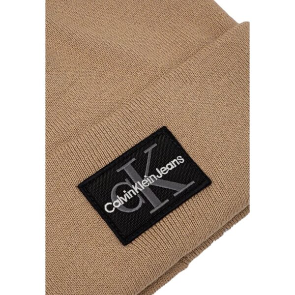Calvin Klein Jeans Beige Cotton Hats & Cap - Image 3