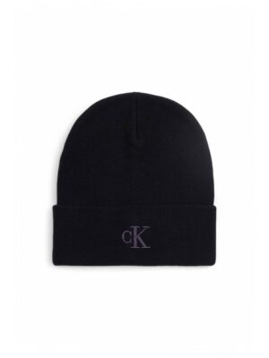 Calvin Klein Jeans Black Wool Hats & Cap